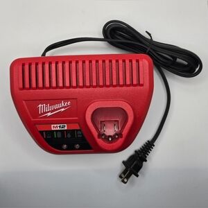 Milwaukee M12 Battery Charger 48-59-2401 Lithium-Ion 12 Volt Genuine OEM